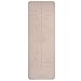 YOGATI® Non Slip Yoga Mat with Alignment Lines. Home Workout Mat for Women, Men and Kids. Thick Yoga Mats with Strap for Pilates and Fitness. Brown and Beige Yoga Mat.