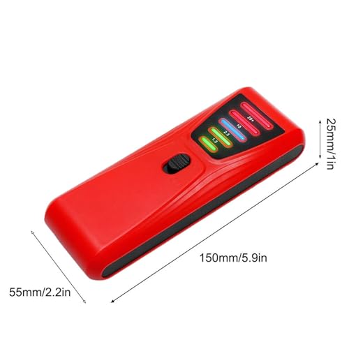 Medidor eléctrico EMF con luz LED alta precisión miniatura 2