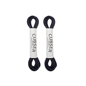 Round Shoelaces (2 Pairs) Premium Waxed Durable Thin 3mm Laces for Dress Casual Oxford Shoes
