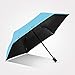 Produktbild Sonnenschirm Regenschirm Kreative Sonnenschirm Regen Frauen Art Style Aotumatic Umbrella Geschenk 3-Fach Einfach Ultralight Quality Umbrella Women Blue