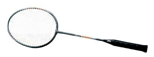 JPL New Hire Badminton Racket 12mm Aluminium Head 8.5 Steel Shaft Sports Racquet