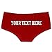 Personalized Underwear For Her: Bella Hotshort White Basic Underwear