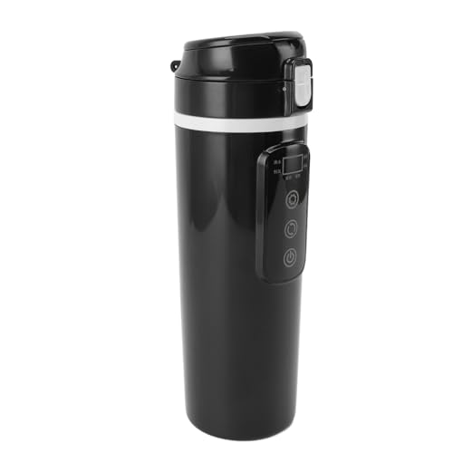 Tetera eléctrica portátil para auto con control temperatura miniatura 5