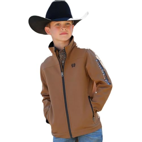 Cinch Boys' Logo Bonded Softshell Jacket - MWJ5070005 US