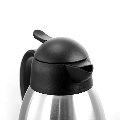 MegaChef 2 Quart Stainless Steel Thermal Beverage Carafe for Coffee and Tea by Megachef - Image 2