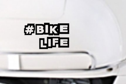 BIKE LIFE - VINYL STICKER DECAL