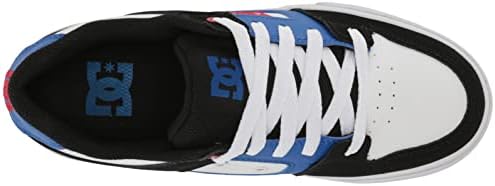 DC Boy's Pure Low Shoe Skate, Black/Royal/Athletic Red, 12 Big Kid | Image 4