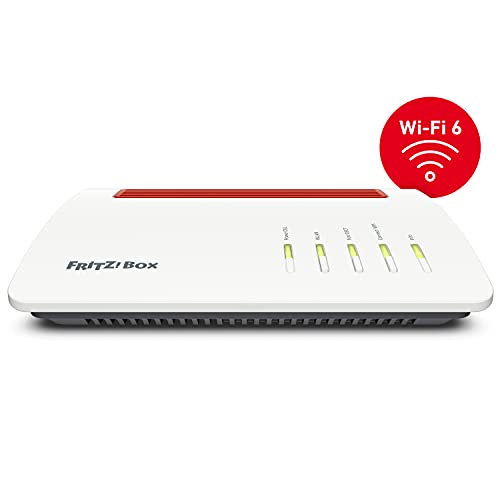 AVM FRITZ!Box 7590 AX (Wi-Fi 6 Router mit 2.400 MBit/s (5GHz) & 1.200 MBit/s (2,4 GHz),bis zu 300 MBit/s mit VDSL-Supervectoring 35b,WLAN Mesh,DECT-Basis,ISDN-S0-Anschluss,geeignet für Deutschland) - Image 3