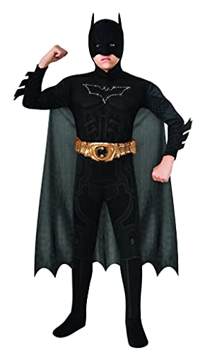 Rubie's Batman Dark Knight Rises Child's Deluxe Light-Up Batman Costume with Mask and Cape, Small (881292_S)