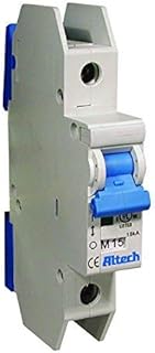 Circuit Breaker, Altech, One Pole, D Curve, 10A, UL489 Listed, DC