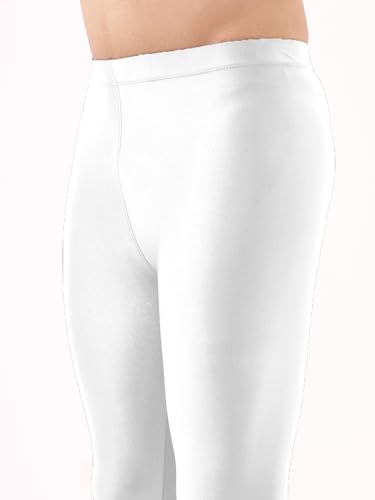 Image of LYCOT Men's Polyester Compression Full Pant /Tights /Legging for Gym Fitness, Running, Cycling, Yoga Fit Multi Sports, Cricket, Football, Badminton, & Other Outdoor Wear