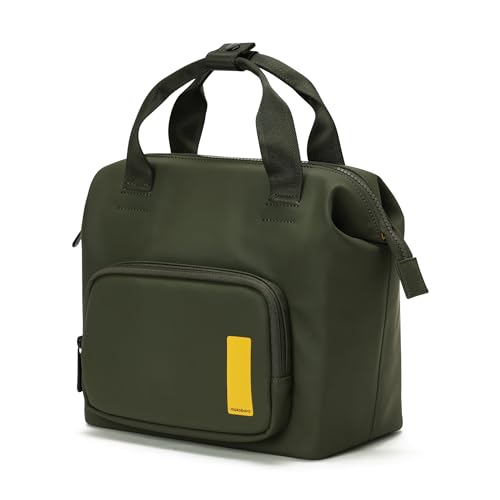 Image of MOKOBARA The Take-Out Lunch Bag - Green Spill-Proof Large & Roomy for Daily Use, Office Carry, Travel, Easy Access & Easy to Clean (Seaweed Green), Green