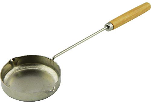 Prince August Hobby Casting Metal Cucharón con mango de madera PA2042 Cover