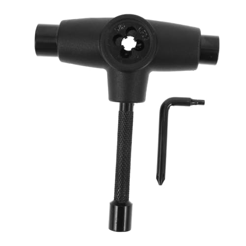 SUPVOX Skate Tool Set -one Ratchet Wrench Screwdriver Spanner for Quick Skateboard Repair Assembly
