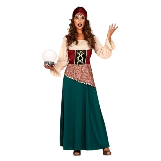 FIESTAS GUIRCA, S.L. Disfraz de Zíngara Vidente para Mujer M