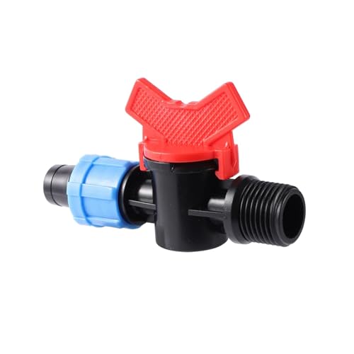 Válvula de agua bloqueada de 16 mm con rosca de 1/2 para regular riego 4