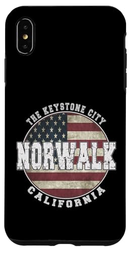 Norwalk California�A�r���e�[�W�A�����J���� �X�}�z�P�[�X iPhone XS Max �p