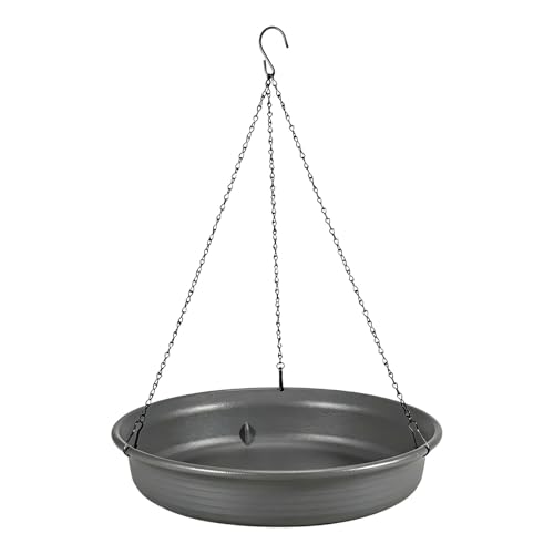Plateau d'alimentation coupe-vent et bain d'oiseaux stable - 2