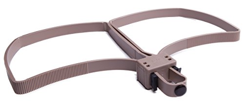 CampCo Uzi Uzi-FLXC-TAN Single Use Double Restraint Flex Cuff, Tan