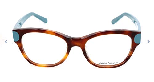 Ferragamo SF2756 Monturas de gafas, Multicolor (Mehrfarbig), 53.0 para Mujer