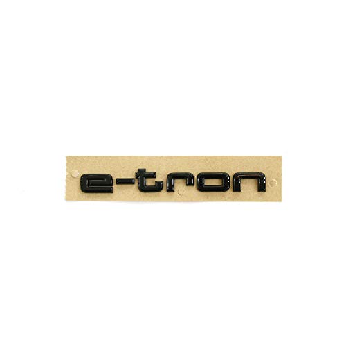 Audi Emblema 4KE071803 e-Tron Tuning Black Edition: accesorio de sustitución directa en color negro