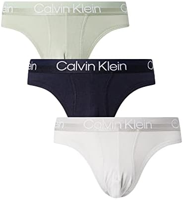 Calvin Klein Męskie majtki hipsterskie, 3 sztuki, bawełna stretch