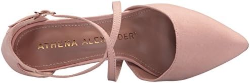Athena Alexander Women's Monett Dress Sandal, Blush Suede, 11 M US | Image 4