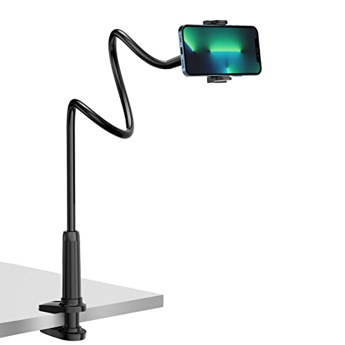 Soporte Movil Mesa, PEYOU 85 cm Soporte Móvil Flexible Universal Teléfono con...