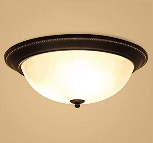 Plafonnier extérieur LED moderne fer blanc luminaire de plafond couloir GZZ
