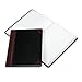 Boorum & Pease Columnar Book, Quad Rule, 10-3/8"x8-1/8", 150 Pgs, Black