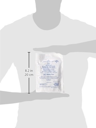 Medline X-Ray Detectable Sterile Lap Sponges, 12" x 12", Pack of 200 miniatura 3