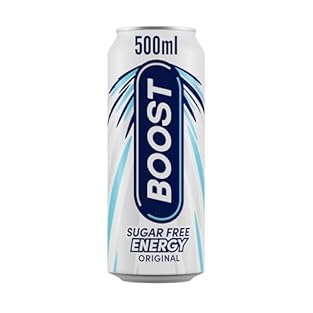 ORIGINAL FLAVOUR SUGAR FREE ENERGY DRINK 12 PACK - Enjoy a full-flavoured, energising kick with this Boost Energy Original Sugar Free Cans 24 Pack! Our energising sugar free soft drinks deliver maximum taste with the original flavour you know with no...