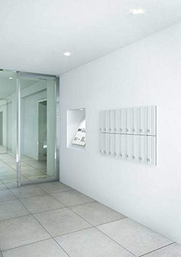 Nasta Post D-All (Deall) KS-MB3001P-3LKT-BK Front Entry Indoor Type Black Depth 27.8 x Height 36 x Width 30 cm (2 Pack)