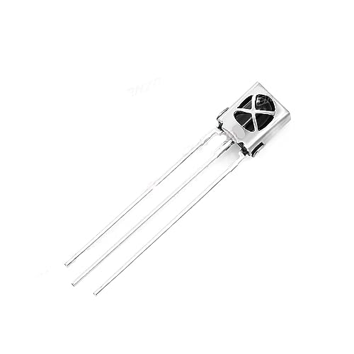 WHWRCADV 5 Pcs VS1838B IR LED Emitting Diode Receiver Infrared Light Lamp Photodiode VS1838 DIP DIY PCB Circuit Phototransistor