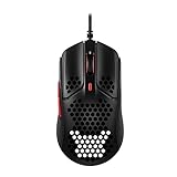 ハイパーエックス(HyperX) HyperX Pulsefire Hasteゲーミングマウス ゲーマー向け 超軽量六角シェルデザイン 59グラム ブラック 2年保証 4P5E3AA