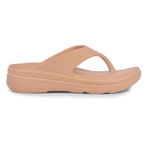 Image of Wavvy Lightweight EVA Non-Slip Slippers, Thick Sole Comfort Slides for Women, Soft Multipurpose Slippers