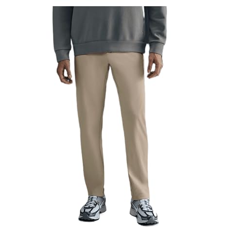 Nike 24.7 PerfectStretch Men's Dri-FIT 5-Pocket Slim-Fit Pants (HQ6928-251, Desert Khaki/Sail/Khaki)