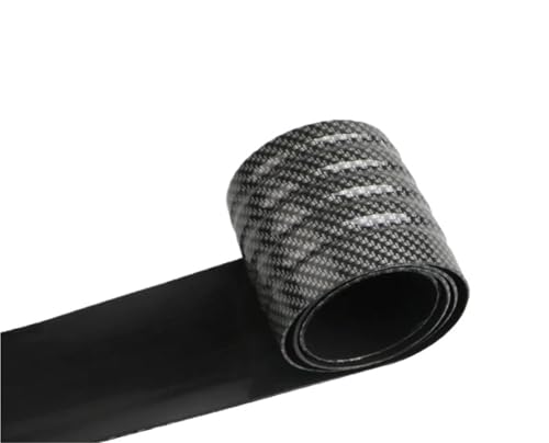 Protection de pare-chocs arrière carbone pour coffre de voiture et seuil de porte