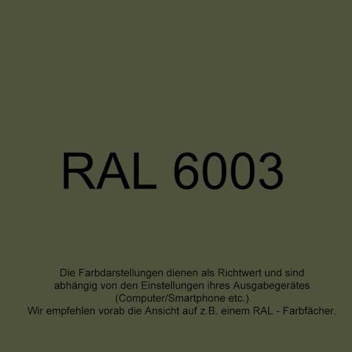 Deco Color 1 Stück 400ml Militär Army Militärlack Lackspray Nato Farbe wählbar (olive grün RAL 6003)