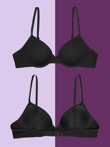 Fruit of the Loom Girls' First T-Shirt Bra with Underwire2