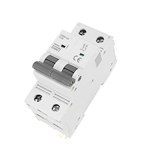 Disjoncteur DC 2P 500V 100A GYM9-125 mini pour rail Din photovoltaïque