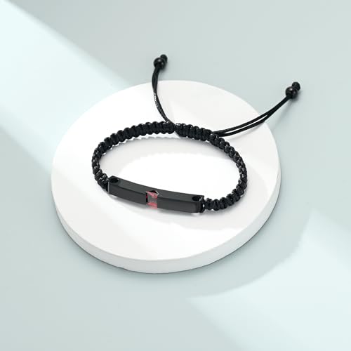 Imrsanl Cremation Jewelry Urn Bracelet for Ashes - Braided Adjustable Bracelet for Men Women - Manmade Urn Jewelry4