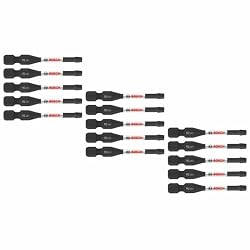 Bosch ITDSQ2215 15 pc. Driven 2 In. Impact Square #2 Power Bits
