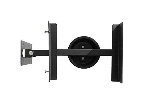 Image of Audiovan Adjustable Speaker Wall Mount Bracket with Swivel 8 x 12 Inches Pair (2 Bracket) (Speaker Wall Mount 8 x 12 Inches, Black)