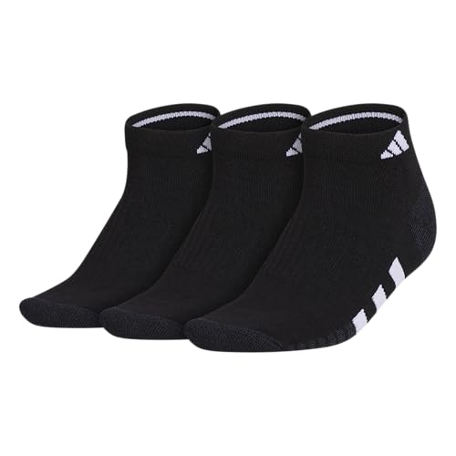 adidas Cushioned Low Cut Socks (3-Pair) with arch compression