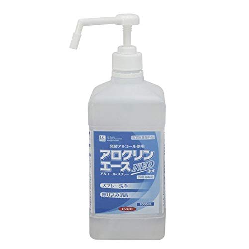 Amazon.co.jp: イカリ消毒(Ikari) アロクリンエースネオ 1L ポンプ付
