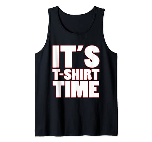 Es hora de camiseta - Funny NJ Gifts New Jersey GTL Shore Camiseta sin Mangas