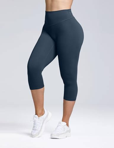 Olmlmt No Front Seam Workout Leggings for Women Tummy Control Butt Lifting Leggings Buttery Soft Gym Yoga Pants