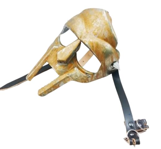 Masque MF Doom confortable pour costume de gladiateur sans douleur