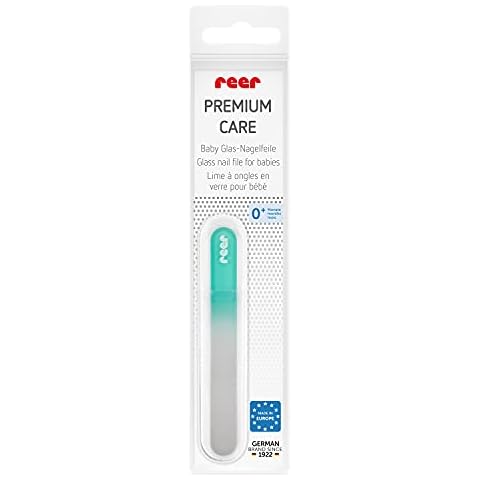 Reer 81043 PremiumCare Baby Glass Nail File, White, 60 g Cover
